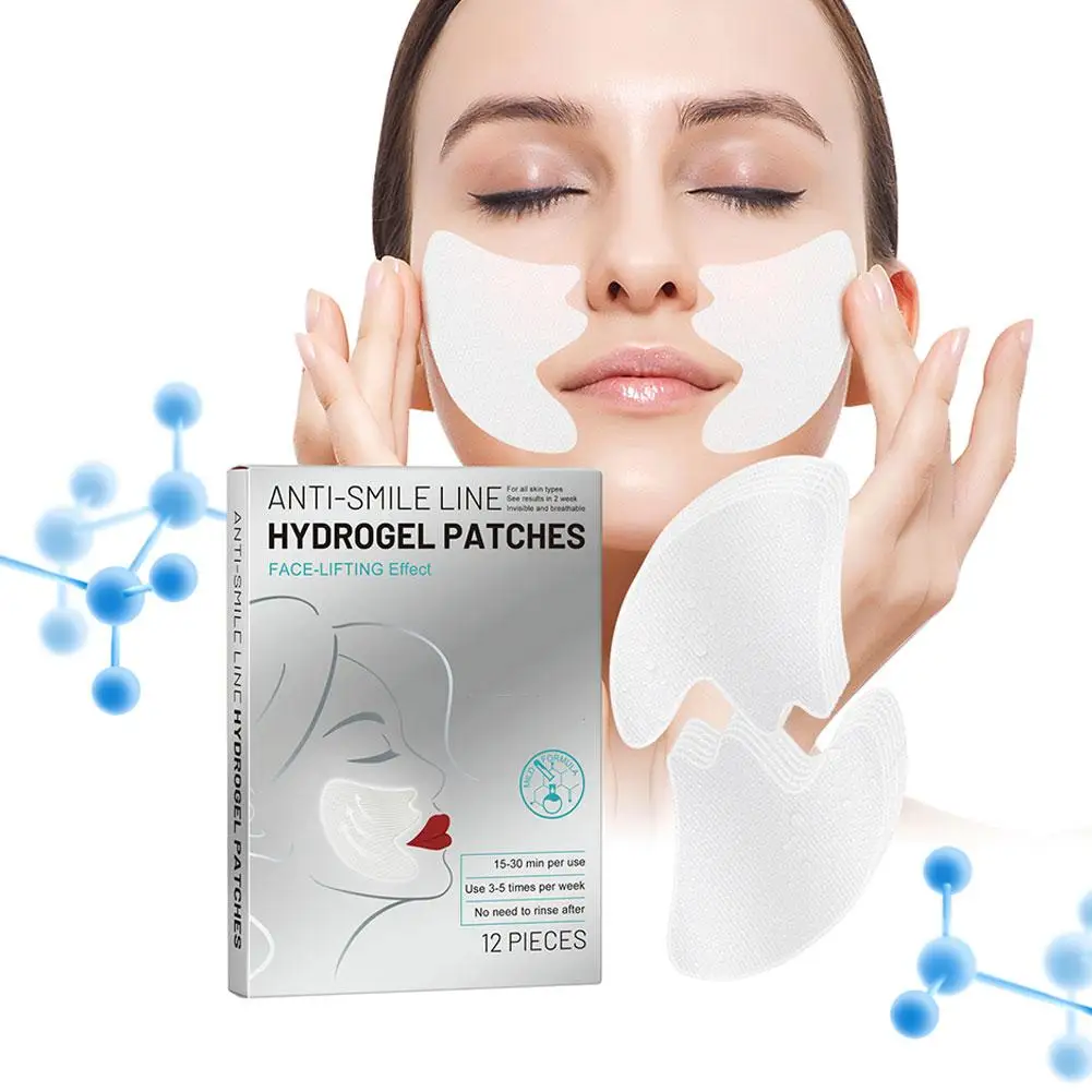 Collagen Microcrystalline Smile Lines Face Lifting Anti Firming Care Nasolabial Mask Face Folds Patch Anti Aging Wrinkle O5O4