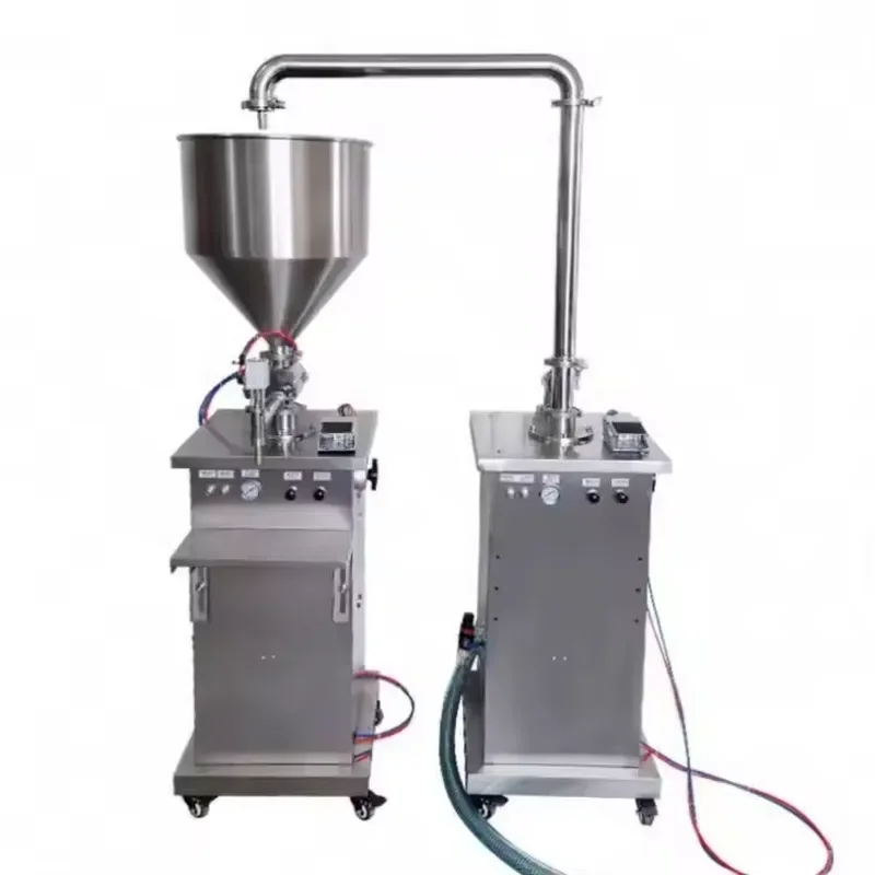 SY-500L Semi-automatic Cosmetics Cream Toothpaste Pneumatic Vertical Filling Machine Semi Automatic Filler Machine