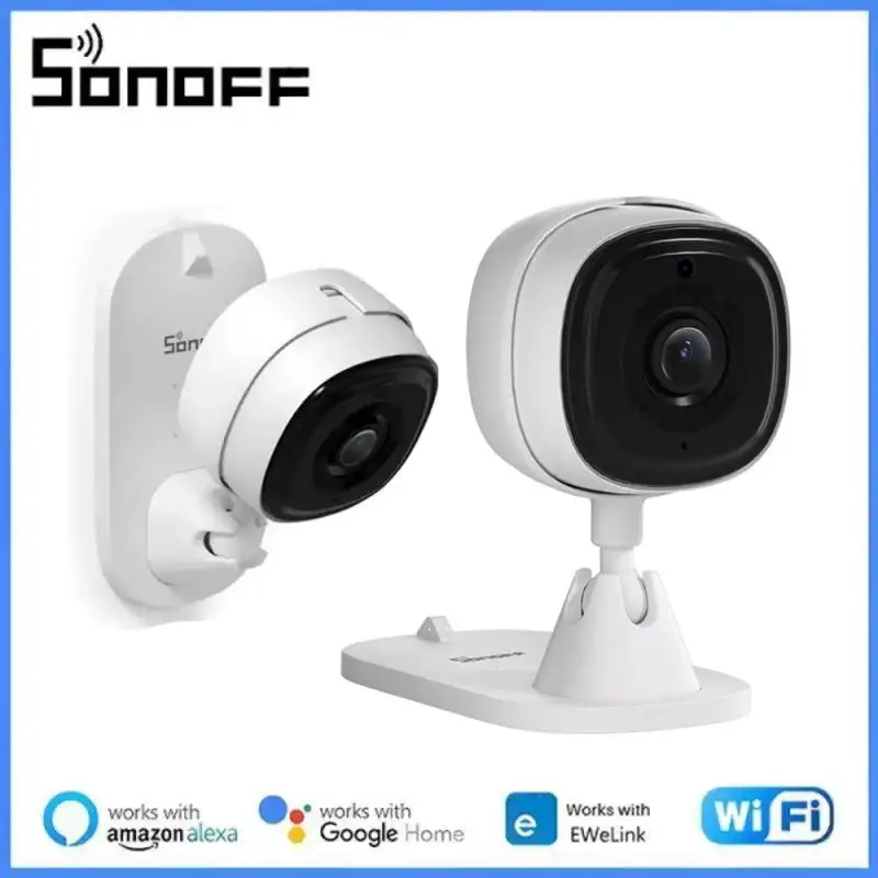 

SONOFF CAM Slim Smart Home Security Camera Mini WiFi 1080P Surveillance Camera Two-way Audio Auto Tracking Motion Video Record