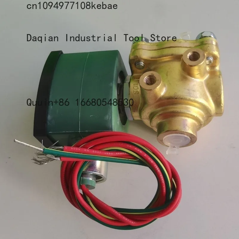 3AASCO 8342G001 4/2 Way High Flow Solenoid Valve  Brass Stainless Steel  IP66 ATEX Certified  Zero Pressure Start OEM