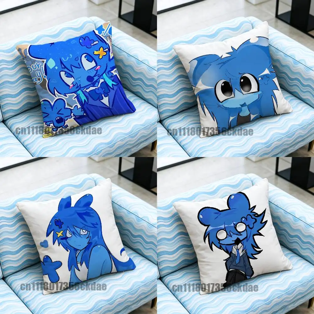 For For BFDI Battle For Dream Island Four Throw Pillow Cover Case Custom Gift Decorative Pillowcase Accent Cushion Covers
