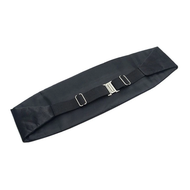 Mens Classic Cummerbund Satin Elastic Bellyband Tuxedo Cummerbund For Formal Wedding Prom Dinner Party Waist Band