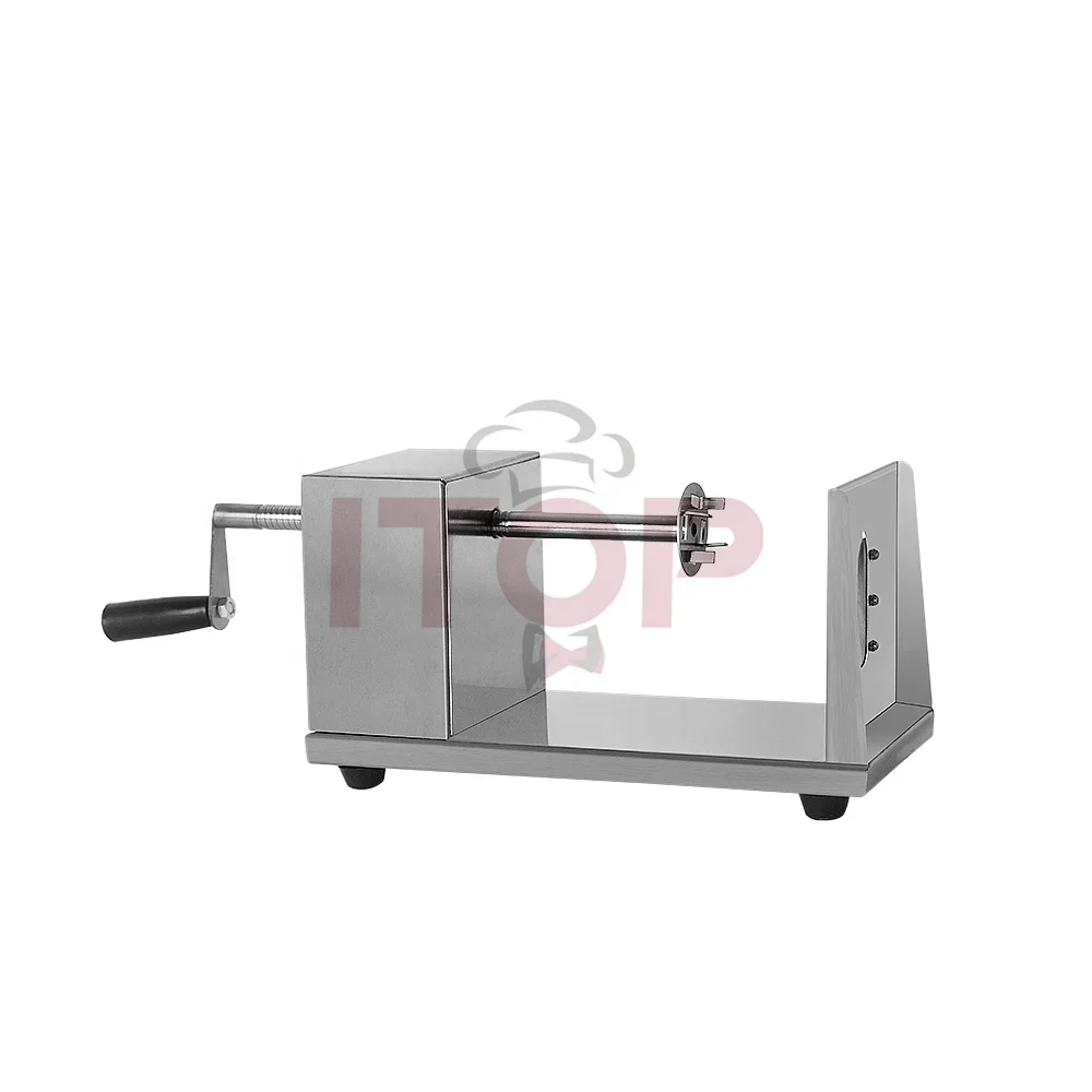 

Tornado French Fry Cutter Potato Chip Semi-automatic Sprial Potato Tower Cutter/potato Tower Spiral Cutting Machine