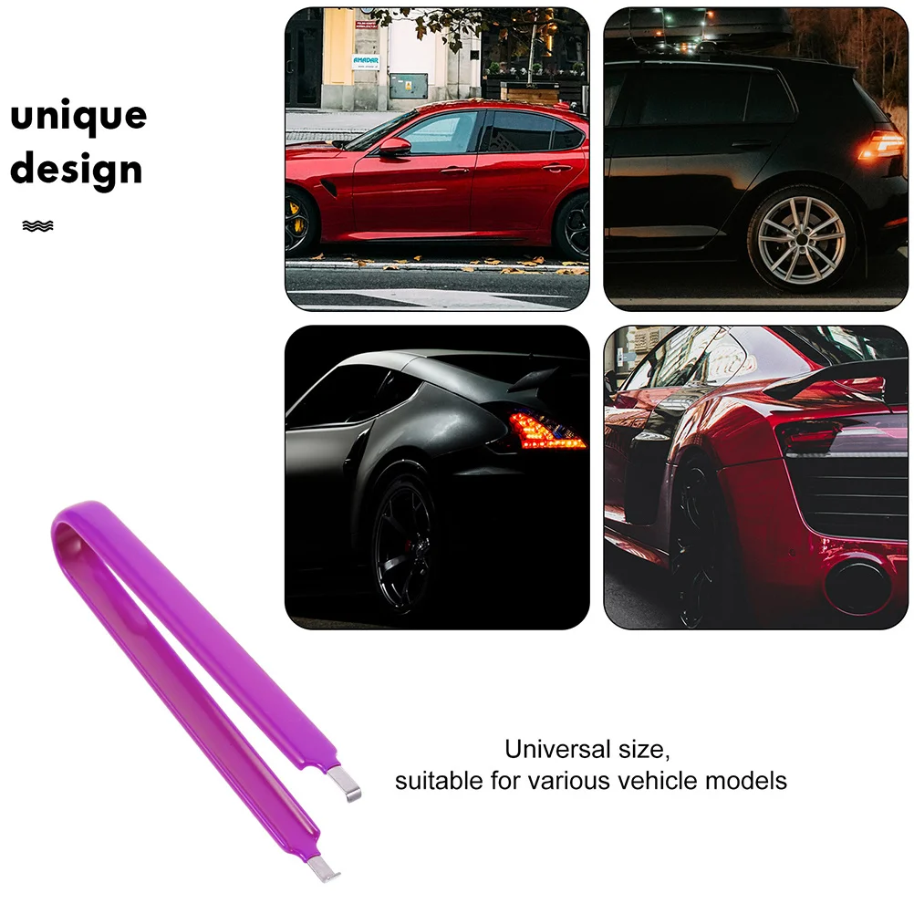 

2pcs Puller Tool Metal Automotive Fuse Remover Precision Car Fuse Tweezer For Fast Relay Extraction Portable Lightweight Design