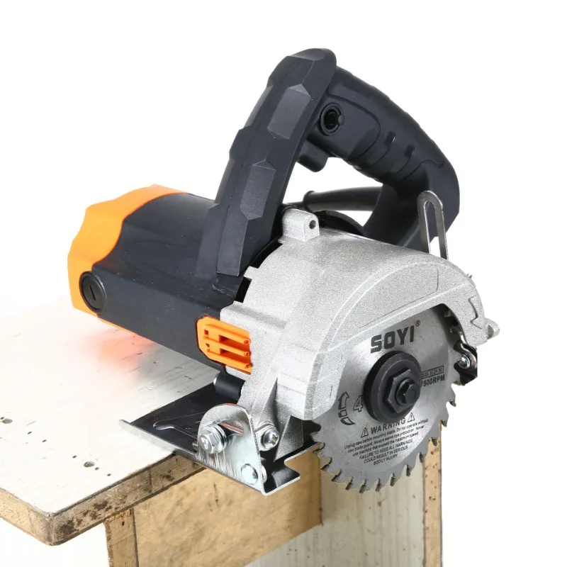 

New 110V Portable Electric Saw Slotting Machine High-power Stone Cutting Machine Ceramic Tile Woodworking Multifunctional