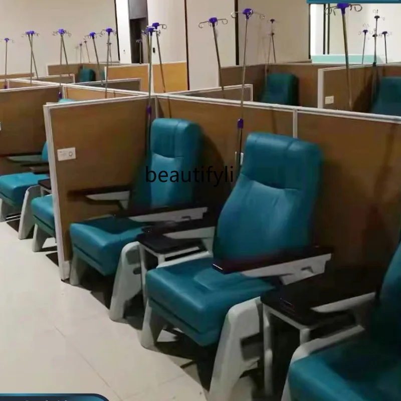 Silla de clínica de goteo para el hogar, sala de espera de Hospital, asiento de alta gama, silla de agua médica de lujo para personas de mediana edad y ancianos