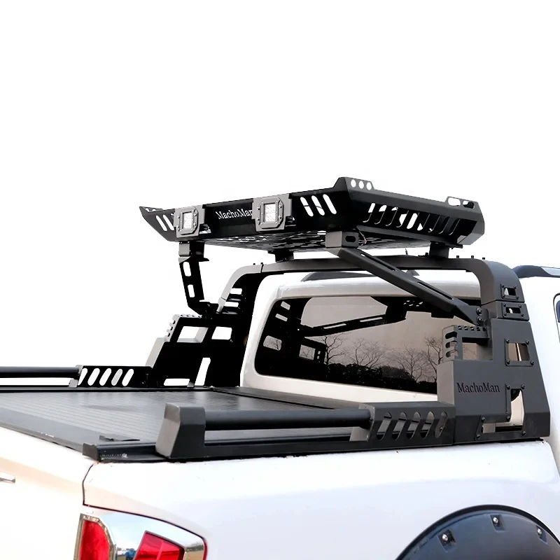 Universal Pickup Truck 4X4 Sport Roll Bar With Roof Rack for Navara Np300 D40 D22  L200