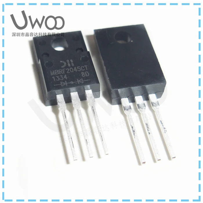 100% Original Nouveau MBRF2045CT MBR2045 TO220 MBRF2060CT 2060CT TO-220F 20A 60V