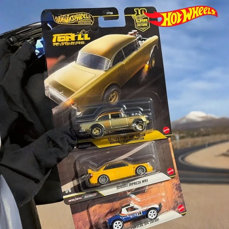 سيارة هوت ويلز الأصلية بمقياس 1/64 من سلسلة ثريل كلايمبرز، لانسر إيفو 4 وبورش 914، سيارة معدنية مصبوبة للجمع