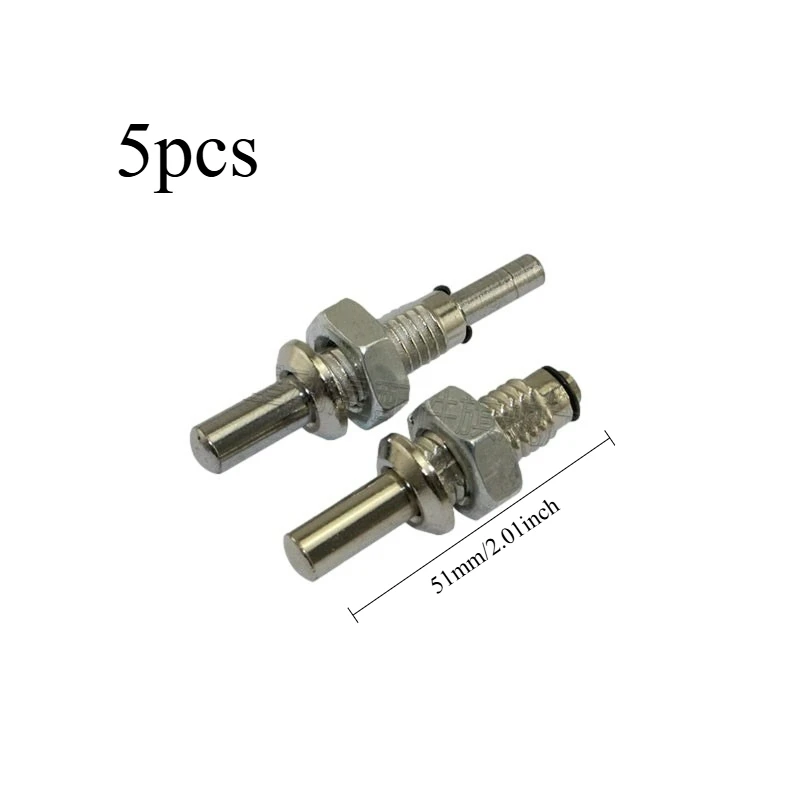 5pcs 51mm 800 Straight Coin Chute Press Rod Arcade Game Accessories Coin Rejector with Rebound Function