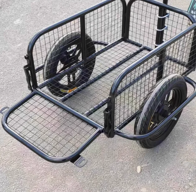 Customizable High-Capacity, Lightweight, Customizable All-Terrain Bike Trailer: Perfect for Cargo Hauling