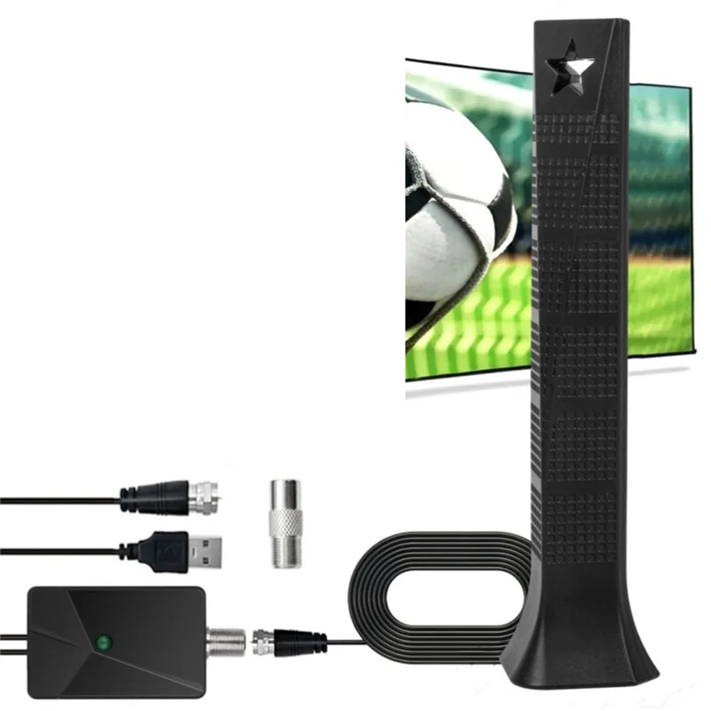 ABSQ-多用途 1500 マイル 35DBI テレビアンテナ、屋内/屋外/車用、Nd アンプ付きのすべての古いテレビデジタル受信をサポート