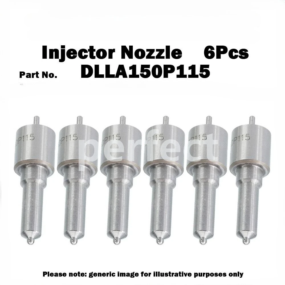 

Для корпуса Cummins 6CTAA 0432191812 6x наконечник форсунки дизельного топлива DLLA150P115