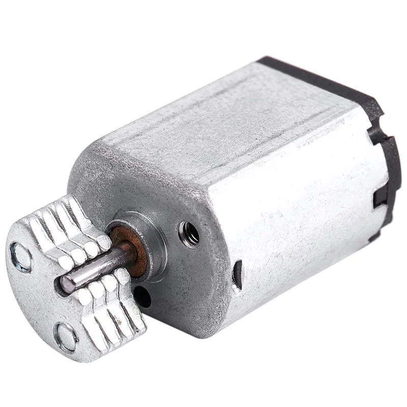 AB45 4X DC1.5V-9V 0.08A 3200RPM سرعة الإخراج محرك اهتزاز صغير، 18X15x12mm فضي