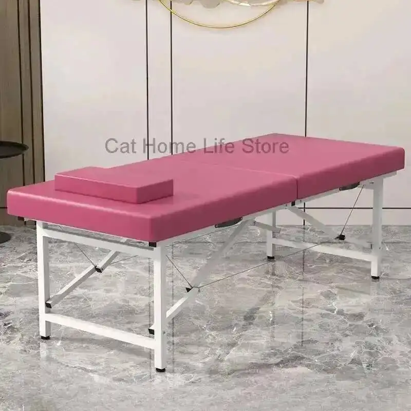 Massage Equipment Aesthetic Stretchers Furniture Bed Physiotherapy Beauty Beds Lit Pliant Thai Folding Chair Table Portable