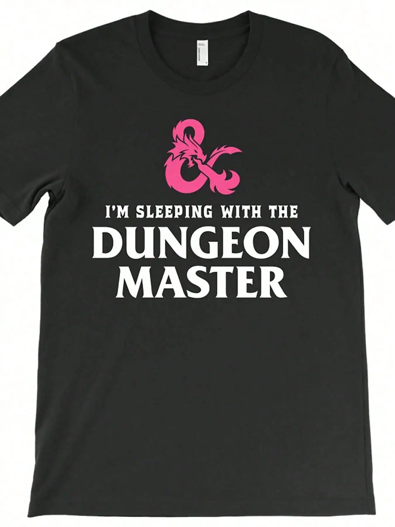 

I Slept With Dungeon Administrator T-Shirt 6274 Funny Men's Short Sleeve Pattern T-Shirt Series Black Ar