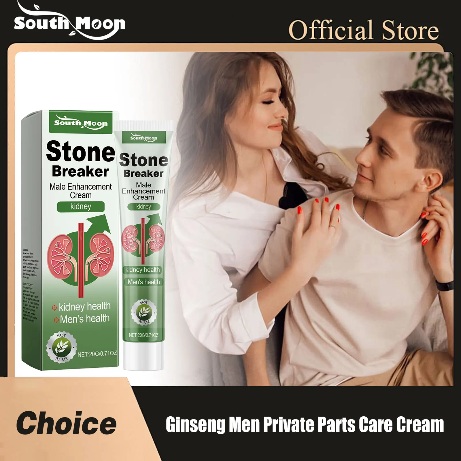 Male Enhancement Cream Provides Energy Strengthen Kidneys Sex Thicken Size Growth Function Massage Ointment For Men Healthy Care