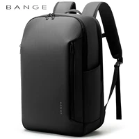 BANGE nuevo Casual multibolsillos gran capacidad diario 15,6 pulgadas portátil ligero impermeable para viaje de negocios mochila espaçosa para hombres con YKK