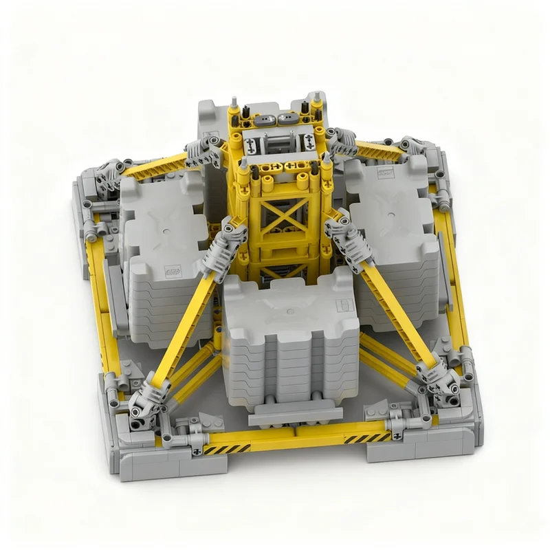1354pcs MOC Tower Crane Moveable Base Model Building Blocks Architecture Birthday Idea Brick Kids Education Christmas Gift Toy