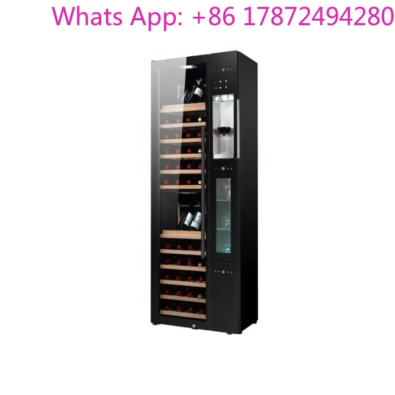 

Built in Wine Cooler 112 Bottles Refrigerator Cellar Refrigerator