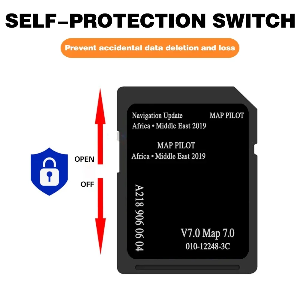 GPS Maps Africa Middle East Version for Mercedes GL/GLA/GLE/GLS-class Car GARMIN Navigation SD Card A2189060604