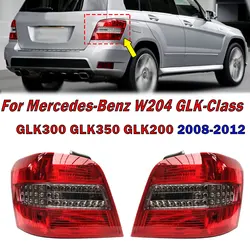 Car Accessories LED Rear Tail Light For Mercedes-Benz W204 GLK GLK300 GLK350 GLK200 2008-2012 Taillamp Signal Lamp Warning Brake