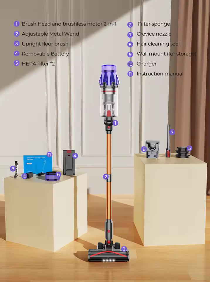 Laresar V7 무선 청소기