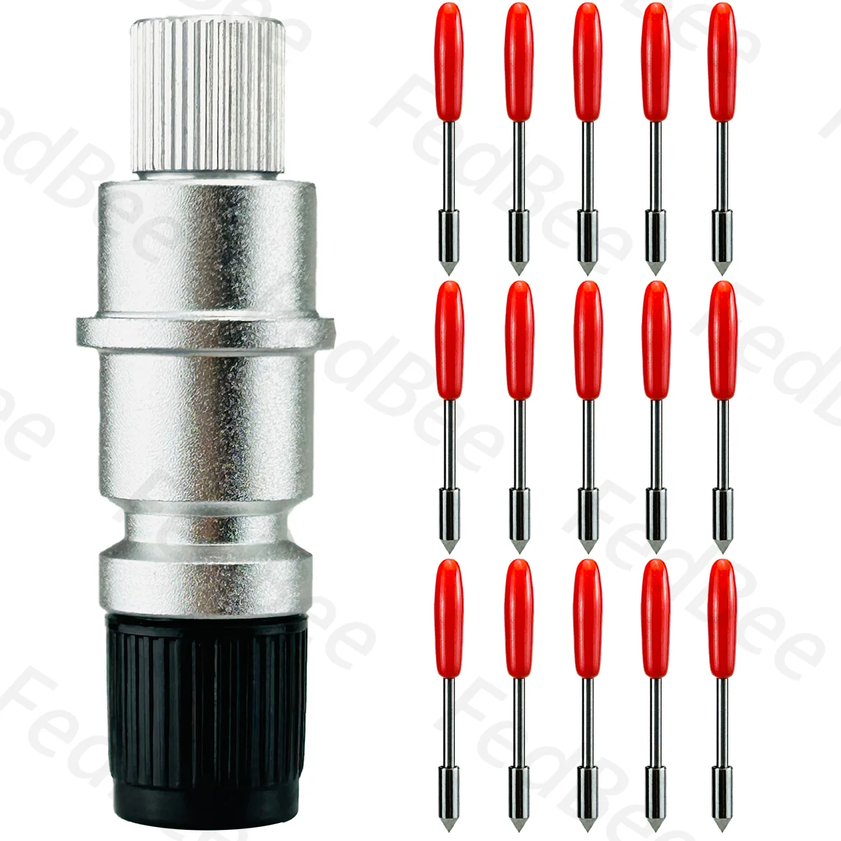 

15pcs Fine Point 45 Degree Blade and 1pc Holder for Silhouette Cameo 3 2 1 Portrait 2 1 Curio Graphtec CB09 Universal Set