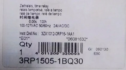 

Brand New Original 3RP1505-1BQ30 3RP1505 1BQ30 Module Unit Fast delivery