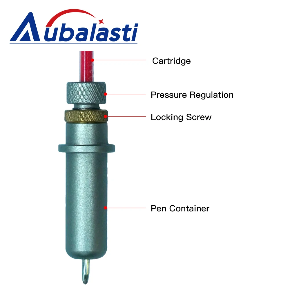 Aubalasti-cuchillo vibrador de pincel de sujeción, herramienta para cortar tela de cartón y materiales de cuero