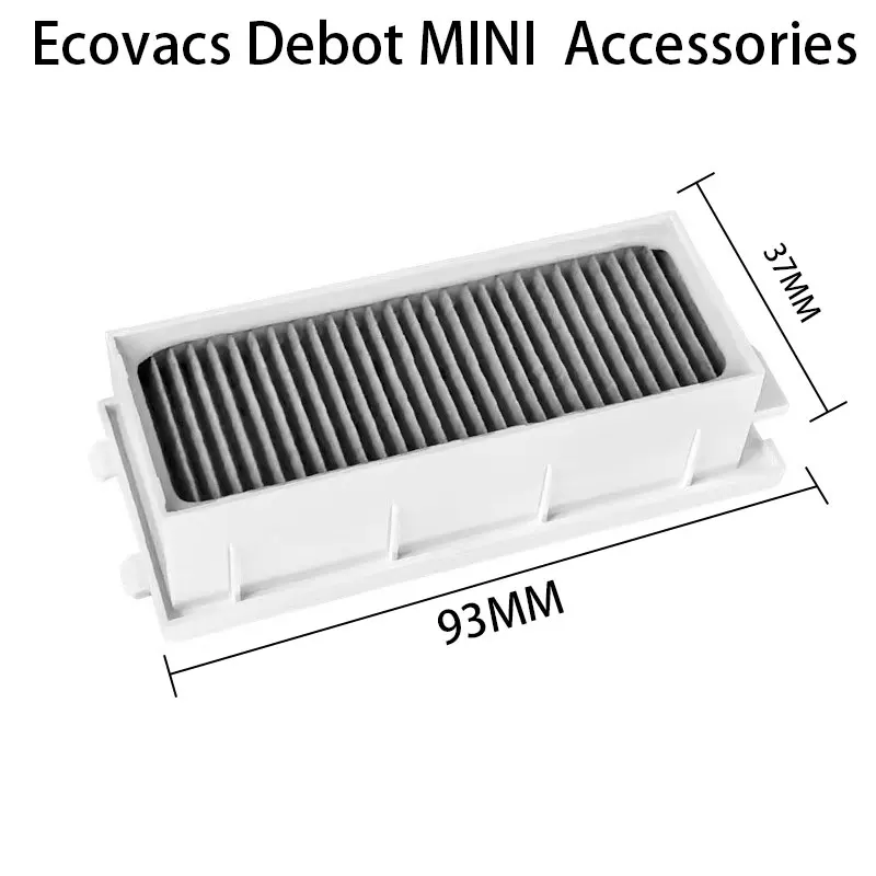 Ecovacs Deebot mini Robot Vacuum Accessories main brush cloth dust bag edge brush filter main brush cover image 3