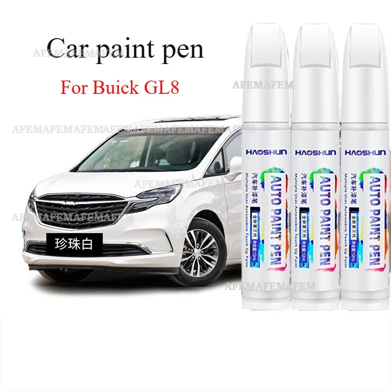 Car Special Paint Pen champagne gold scratch artifact pearl white anti-rust metal paint For Car Scratches For Buick GL8