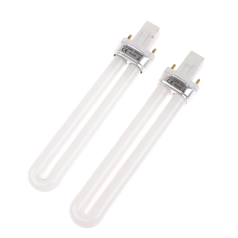 9W/12W Universal UV Lamp Tube Replacement UV Bulbs Lamp Tube Nail Dryer For Professional Nail Salon Studio Use