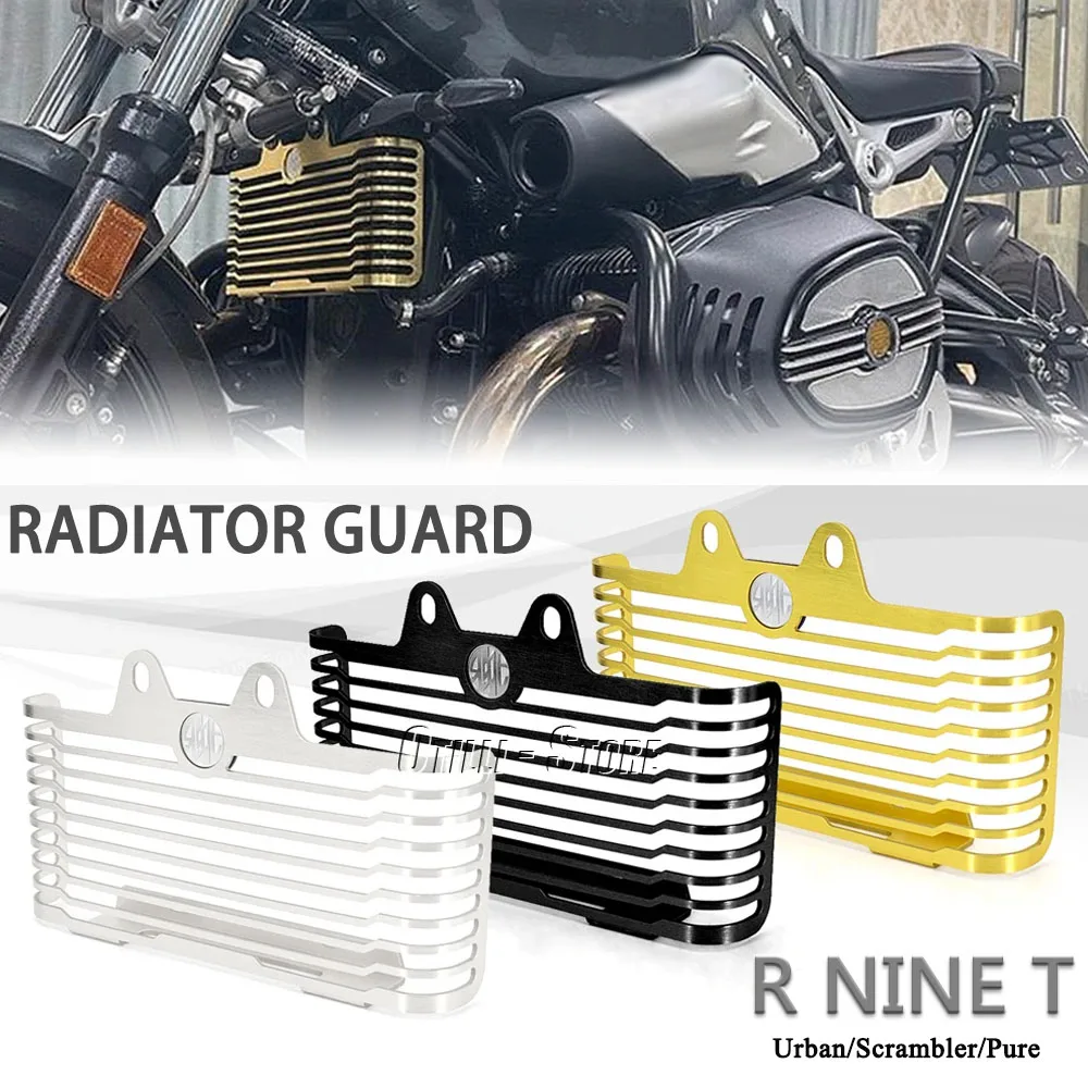 

Radiator Grille Guard Cover Fuel Tank Protection R9T r9t 2014-2024 Motorcycle For BMW RNINET R NINE T RninT Urban Pure Scrambler