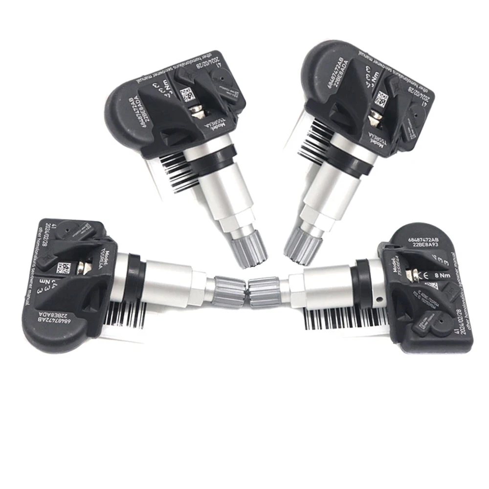 

Q TPMS Tire Pressure Sensor 68487472AA 68488757AB For Chrysler 300 Dodge Challenger 2022-2023 433 MHz Tire Pressure Sensor