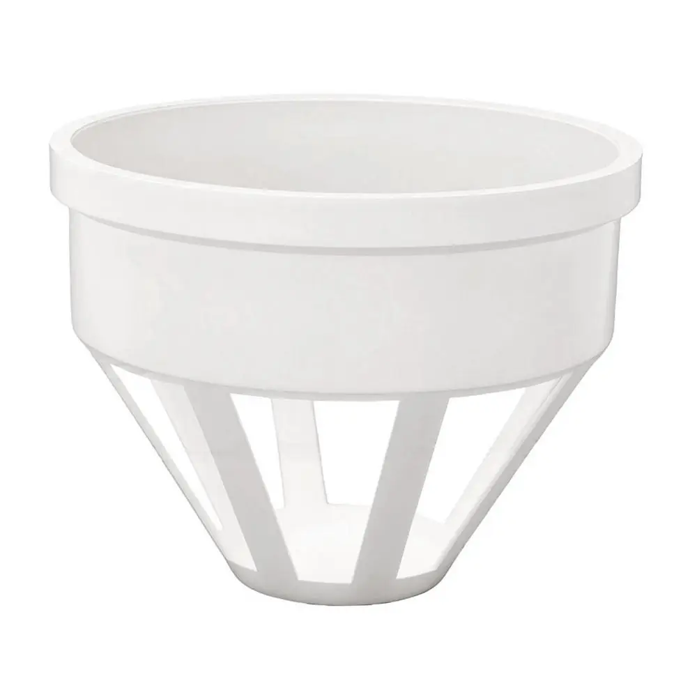 110mm Diameter Drain Pipe Vent Cap PVC Material 4.33 Inch Size Vent Pipe End Cap White Color Round Shape Chimney Air Vent Cover