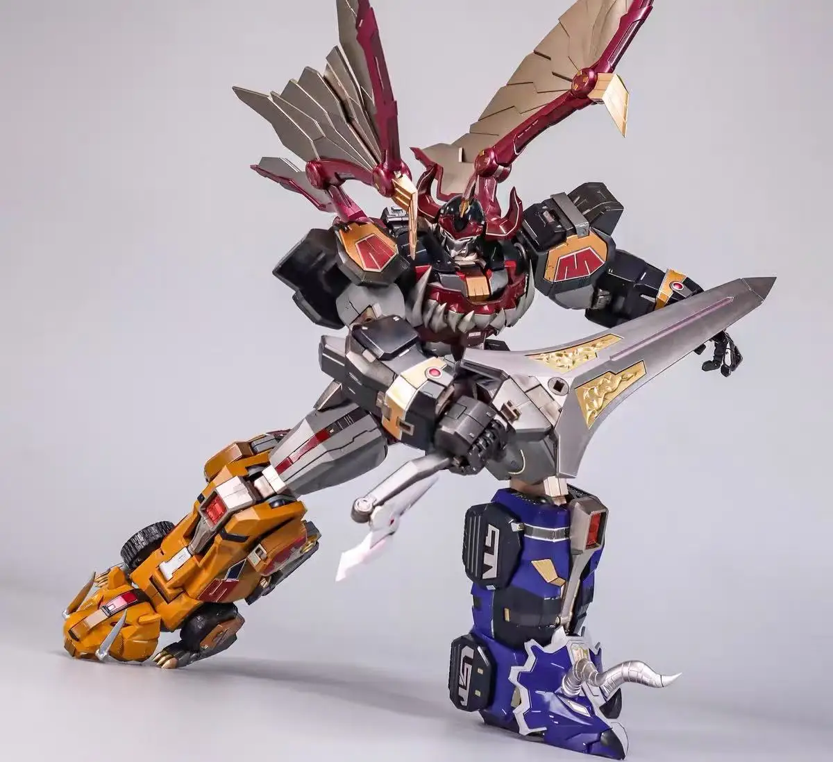 Novo ZL-01 chama besta liga transformando brinquedo robô guerreiro figura de ação modelo colecionável personagem de brinquedo em estoque