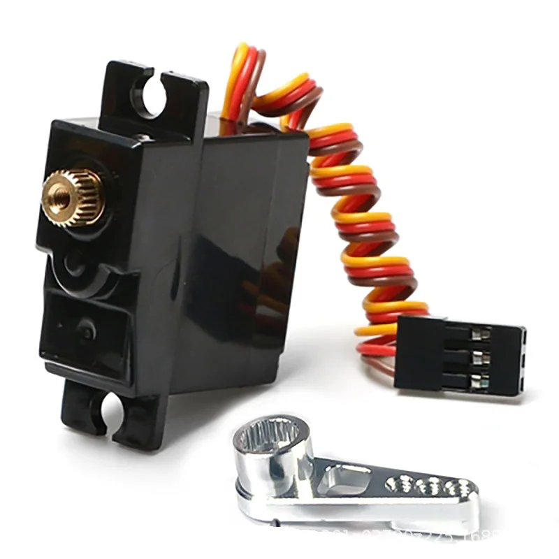 Metal Gear Digital Servo Upgrade Parts For WPL C24 GAZ Half Truck Pickup & MN 99S RC Crawler Truck