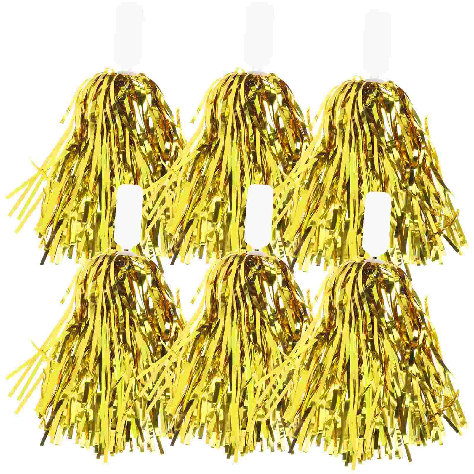 Cheerleaders Hand Flower Flowers Cheerleading Prop Glitter Pompoms Costume Accessory