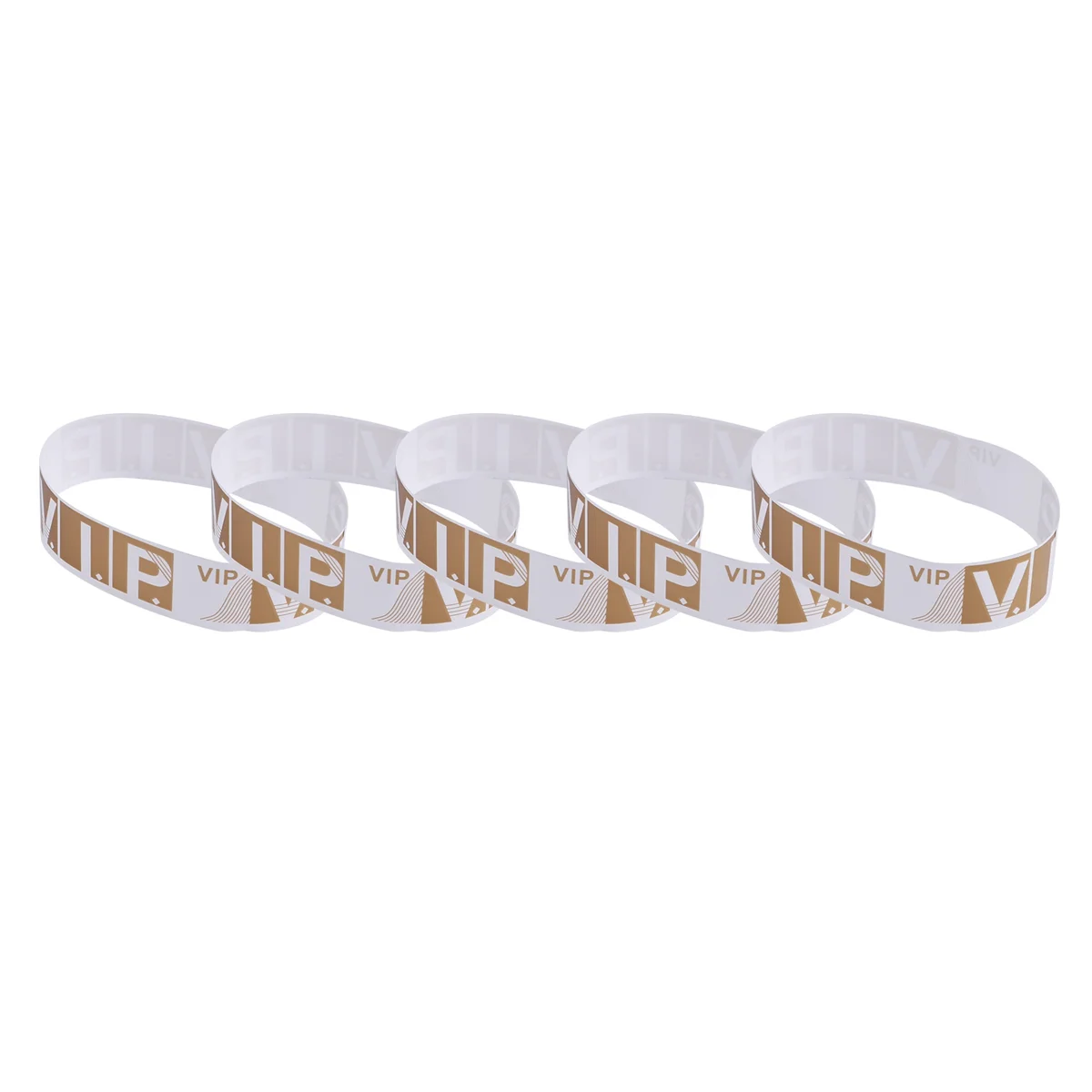 ABNP 500 Pcs VIP Wristbands Event Bracelets Personalized Wrist Bands Colored Waterproof Armband