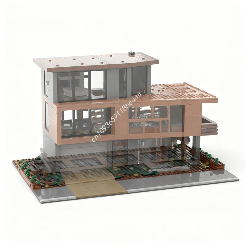 315 stuks MOC Modulaire straatbeeld-displayset Twilight Model Bouwstenen Architectuur Speelgoed Kerstcadeaus Idee Baksteen Onderwijs