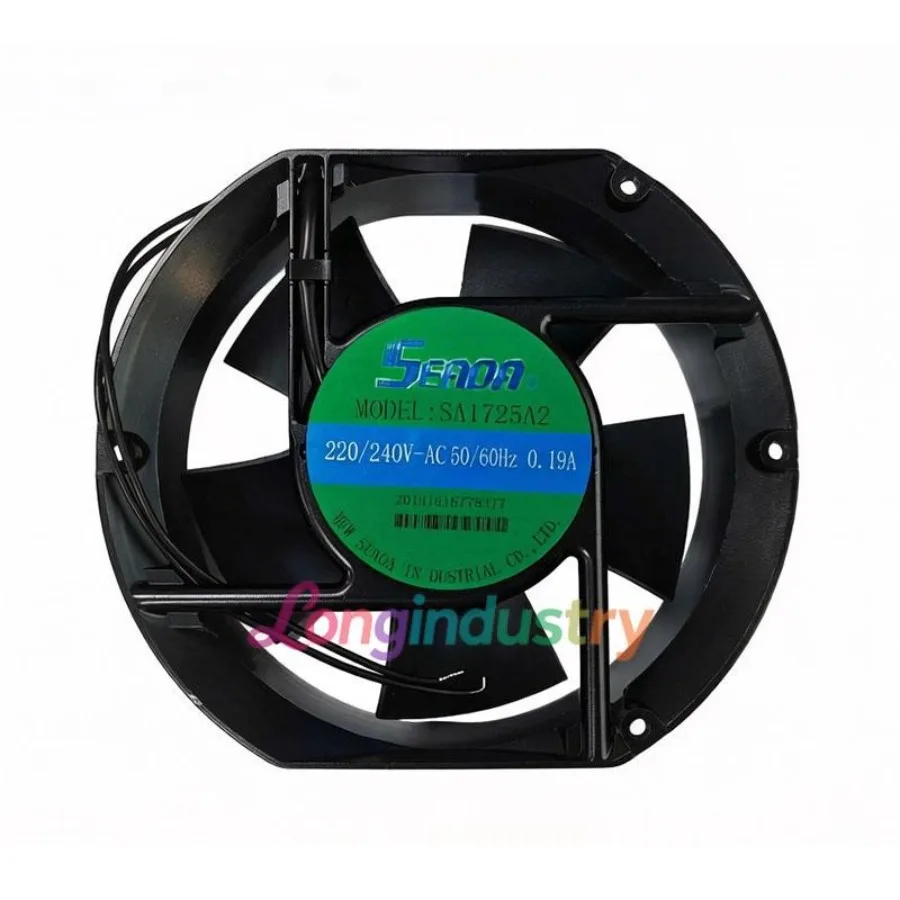 

1 Pc. New SA1725A2 Cooling Fan 17251 220/240VAC 0.19A 17CM 2Pin