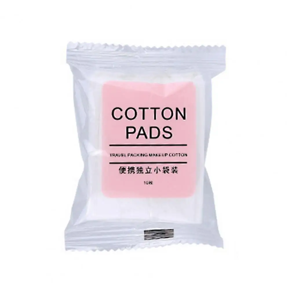 10Pcs Makeup Remover Pad Cotton Soft for Home Makeup Remover High Water Absorption Pad Round Cosmetic Disposal Pads for Home