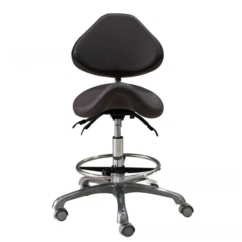 Professional Hairdressing Chairs Salon Beautician Hair Equipment Ergonomic Small Manicure Wheels Swivel Chair Furniture