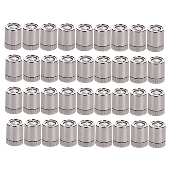 36 יחידות אורות מיניאטוריות לבית בובות, אורות מזורזות למיניאטוריות, מונחת אורות זעירות (לבן חם)