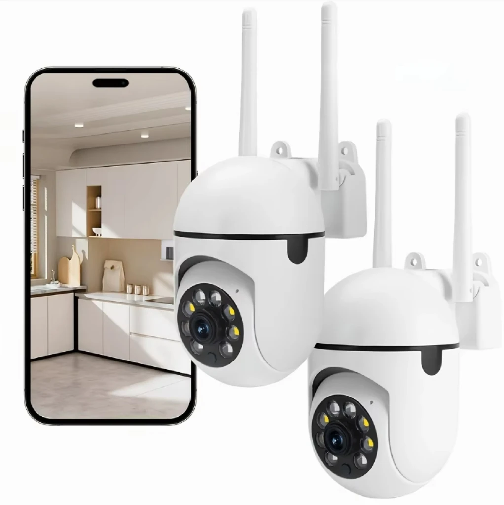 Black Friday Smart Home Security Camera 1080P WiFi Indoor Wireless Pet Camera with App Remote View Two Way Audio Motion Alert