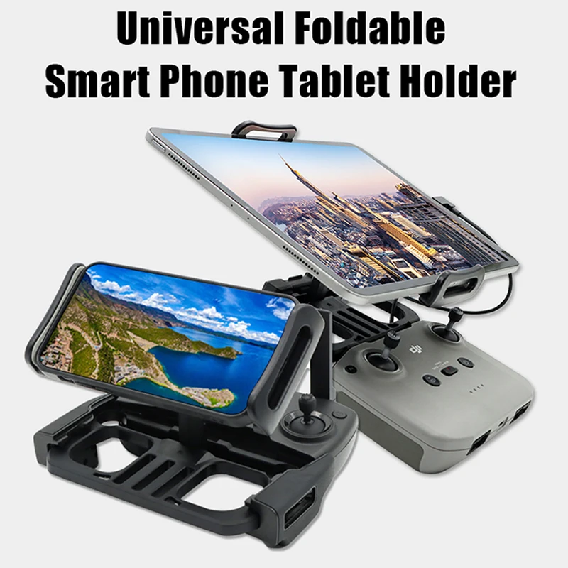Drone Tablet Mount - Foldable Phone Tablet Bracket Mount Clip