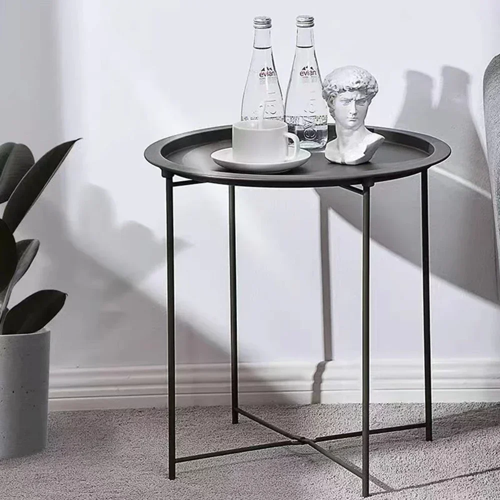 

Folding Table Side Corner Table Portable Small Camping Barbecue Outdoor Rental House Chess Room Coffee Tea Table bed side table