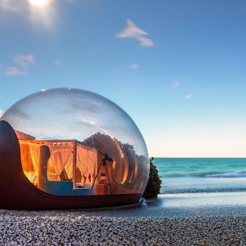 Clear Blow Up Event 360 Degree 3m 4 Meters 5m Lighting Inflatable Nightclub Bubble Dome Club Party Tent