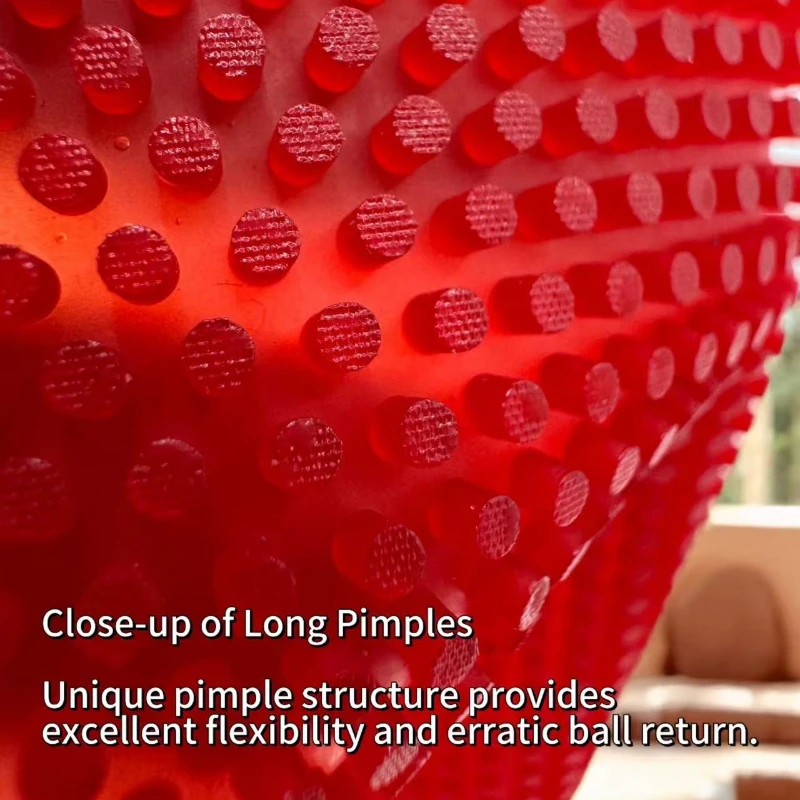 YINHE Huang Jiang Jiang 955 أنواع طويلة صفراء غريبة OX تنس الطاولة المطاط تصلب الهجوم المهنية بينغ بونغ العلكة ITTF #3